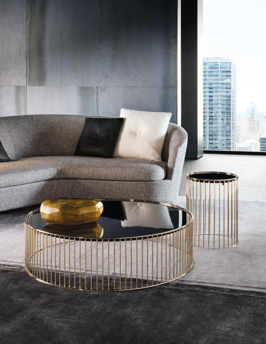 Caulfield Gold Coffee Table Minotti