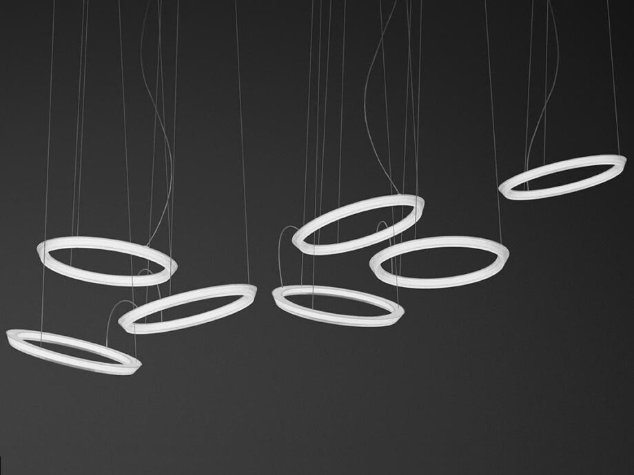 Halo Circular Pendant Lamp Vibia