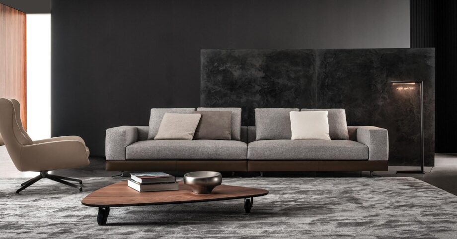 White Sofa Minotti