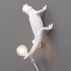 Chameleon Going Up Wall Lamp Seletti