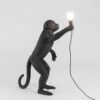 The Monkey Lamp Black Standing Outdoor Floor Lamp Seletti