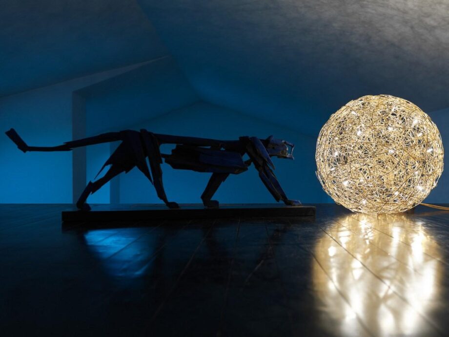 Fil De Fer F Floor Lamp Catellani Smith