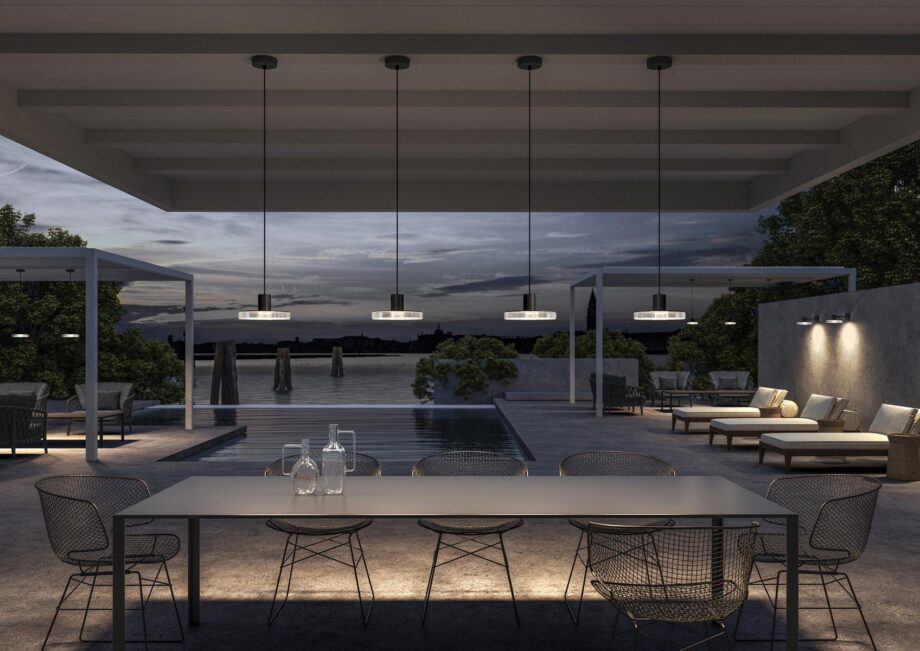 Venexia Outdoor Pendant Lamp Panzeri