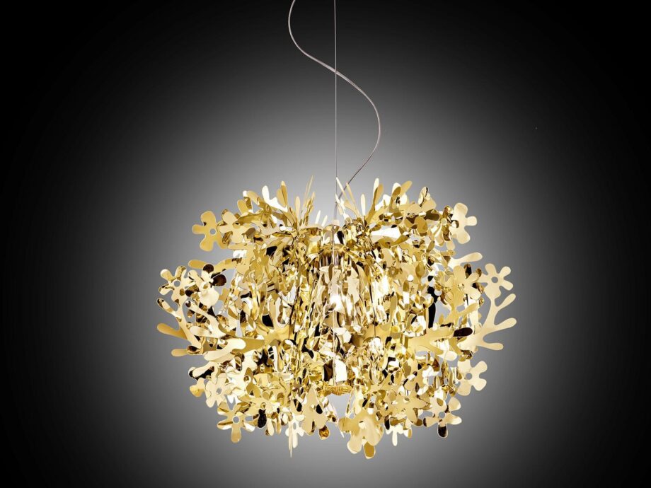 Fiorella Mini Gold Pendant Lamp Slamp