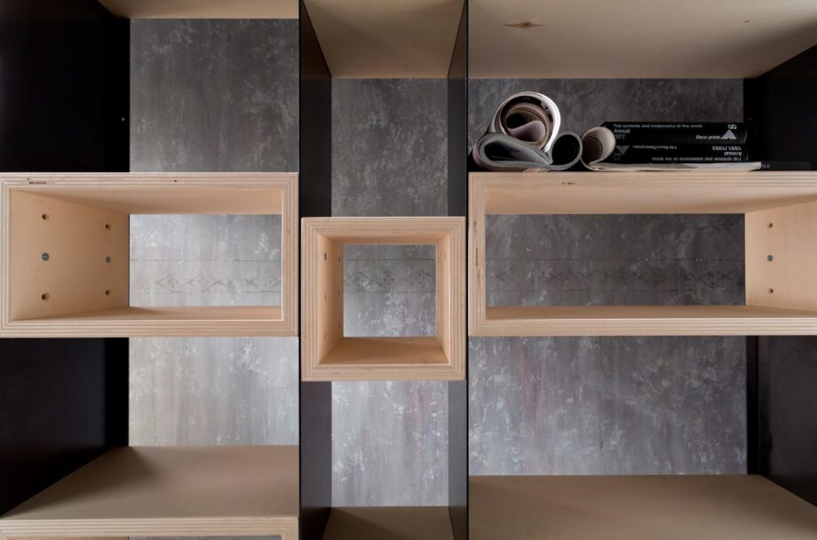 Concrete Bookcase Zava
