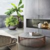 Caulfield Outdoor Outdoor Side Table Minotti