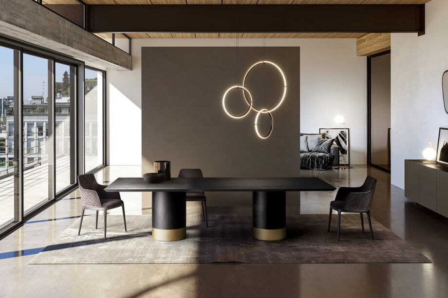 Cilindro Wood Table Eforma