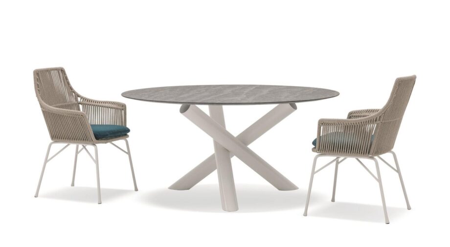 York Cord Outdoor Outdoor Chair Minotti