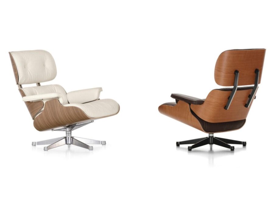 Lounge Chair White Armchair Vitra
