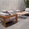 Alison Iroko Armchair Indoor Outdoor Armchair Minotti