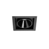 Black Foster Recessed 1 Spotlight Arkoslight