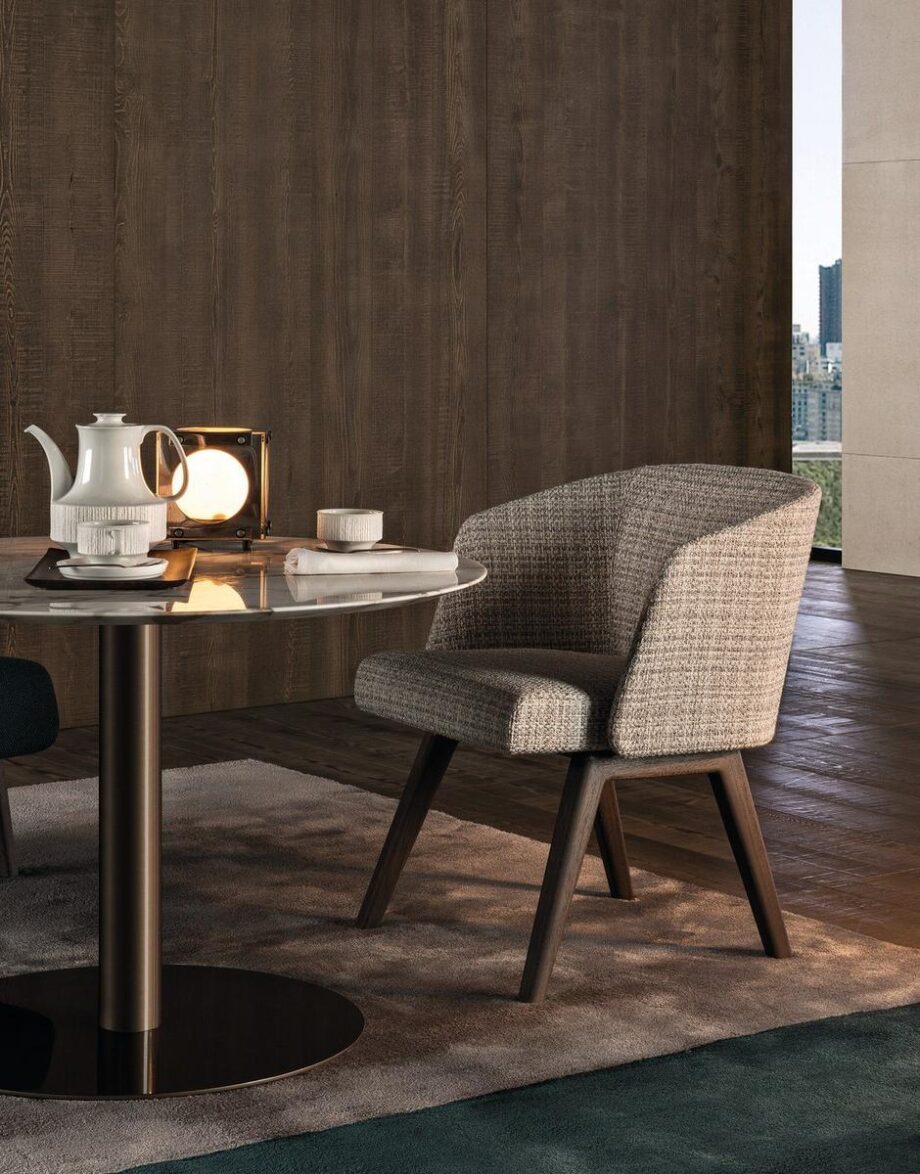 Reeves Little Armchair Chair Minotti