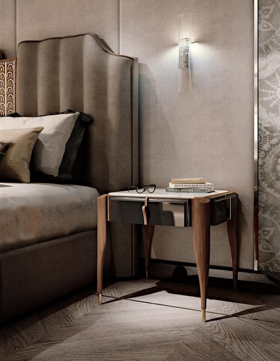 Lexington Avenue Bedside Table Ezio Bellotti
