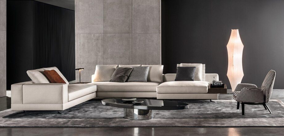 White Sofa Minotti