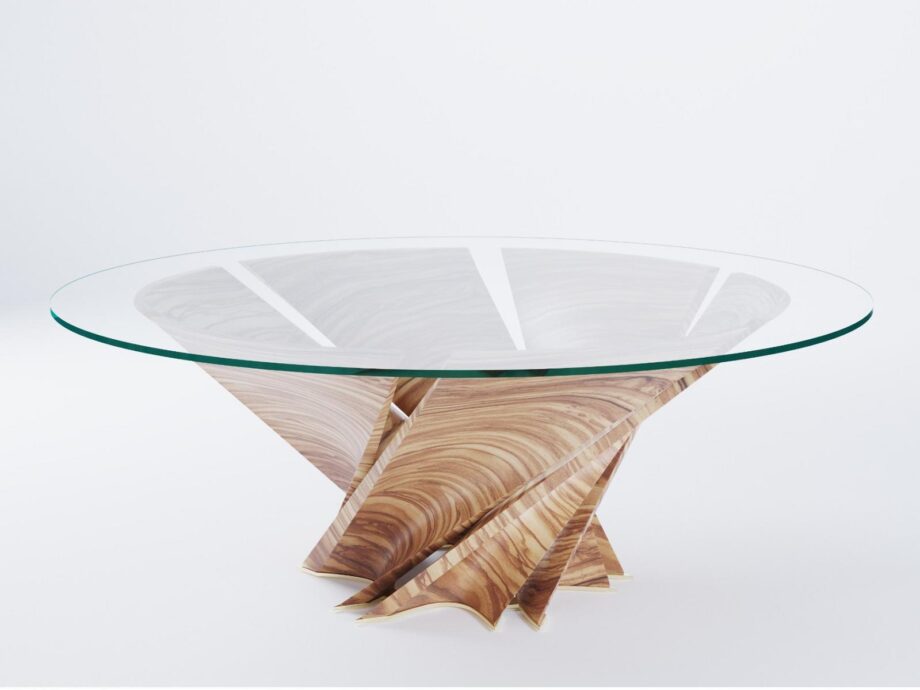 Torsion Table Natuzzi Italia