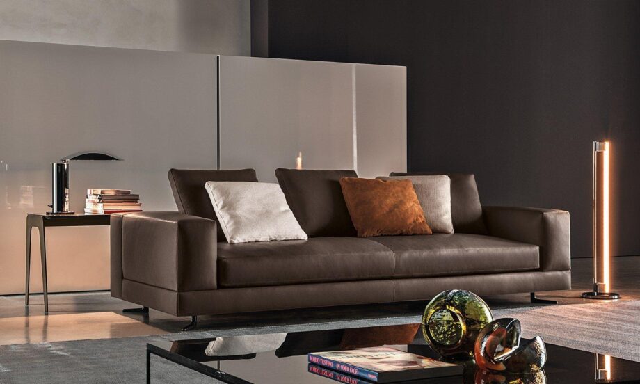 White Sofa Minotti