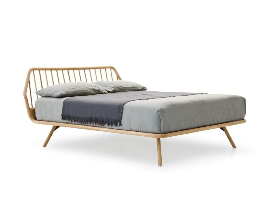 Trama Legno Bed Pianca