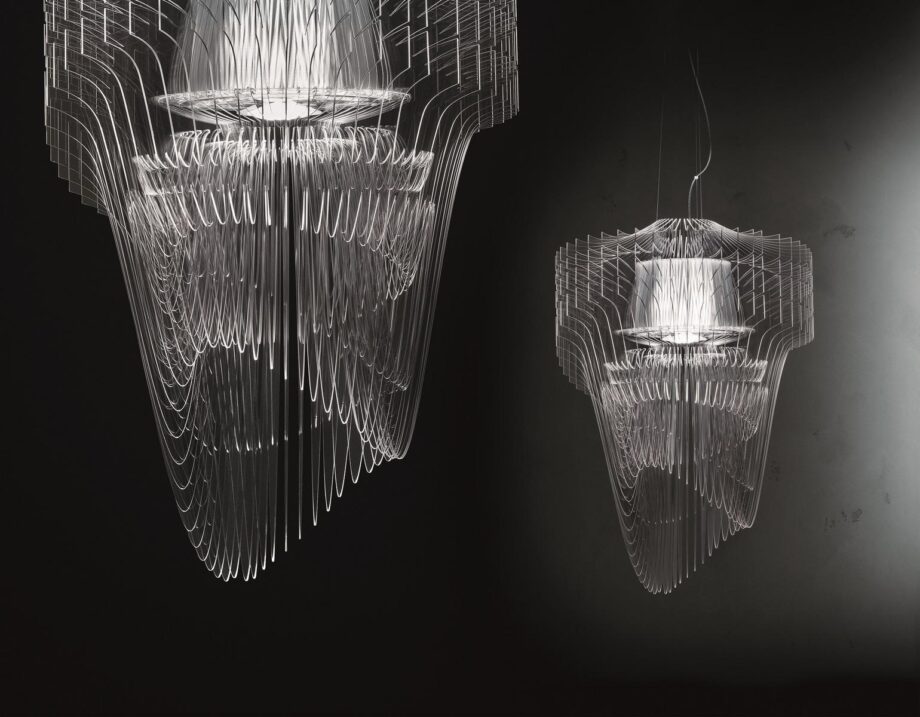 Aria Transparent Pendant Lamp Slamp