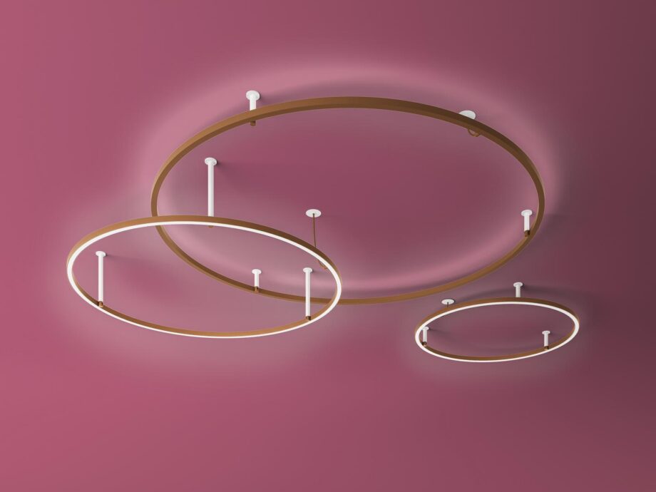U Light Ceiling Lamp Axolight