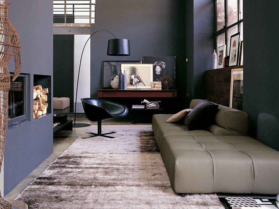 Tufty Time Leather Sofa Bb Italia