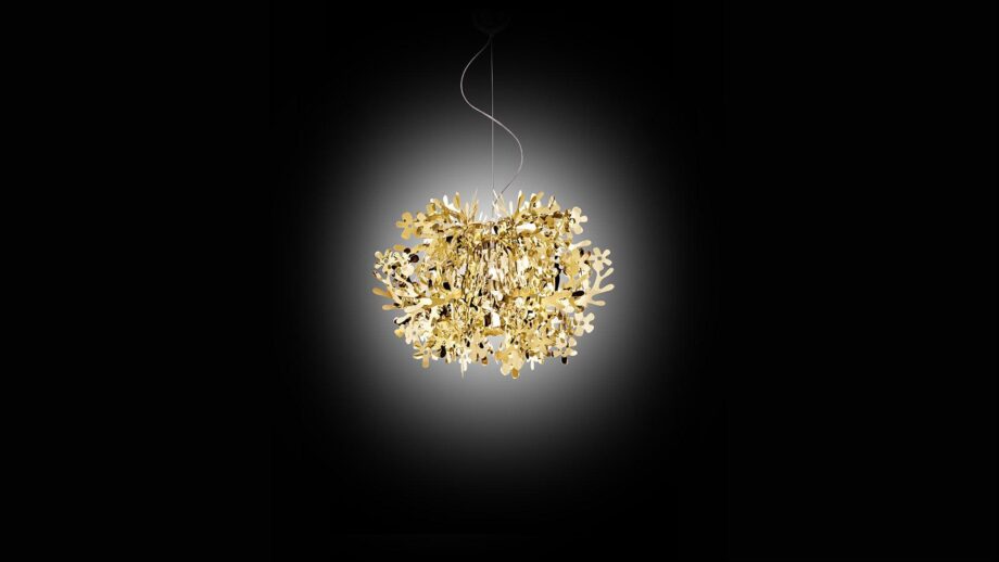 Fiorella Mini Gold Pendant Lamp Slamp
