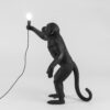The Monkey Lamp Black Standing Outdoor Floor Lamp Seletti