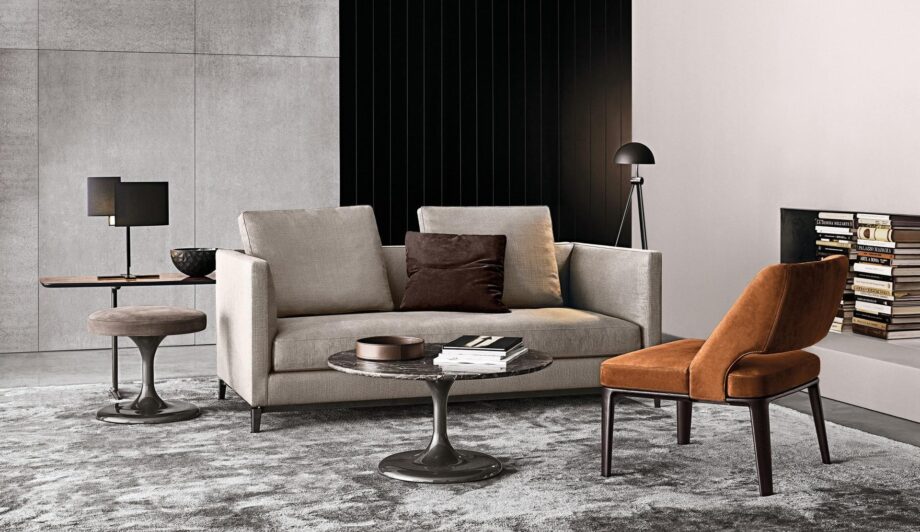 Andersen Slim 90/andersen Slim 90 Quilt Sofa Minotti