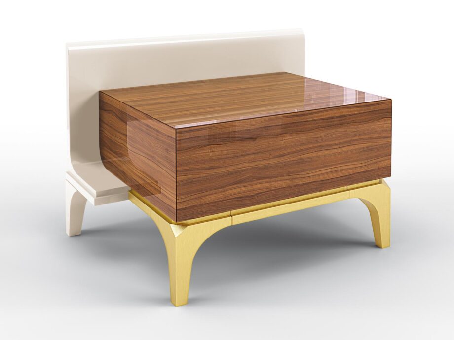 Horizon Bedside Table Bruno Zampa