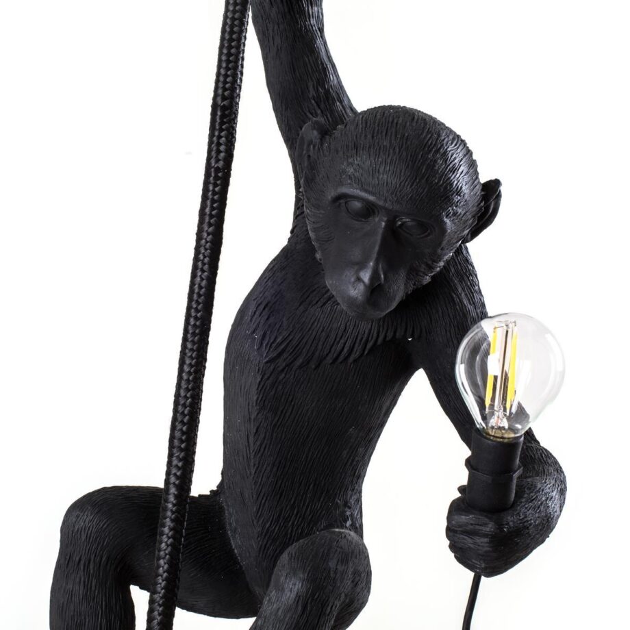 The Monkey Lamp Black Ceiling Outdoor Pendant Lamp Seletti