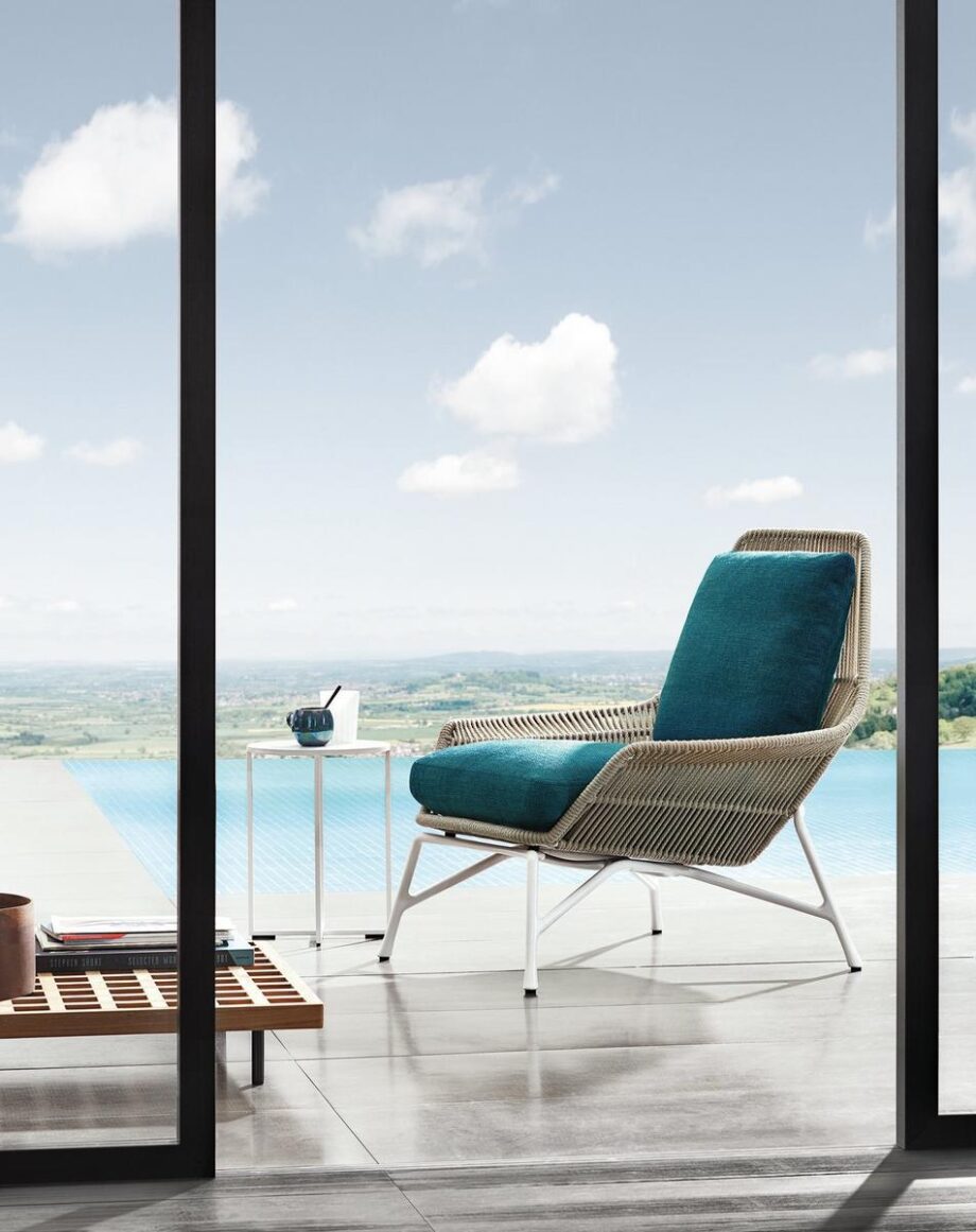 Prince Cord Outdoor Outdoor Armchair Minotti