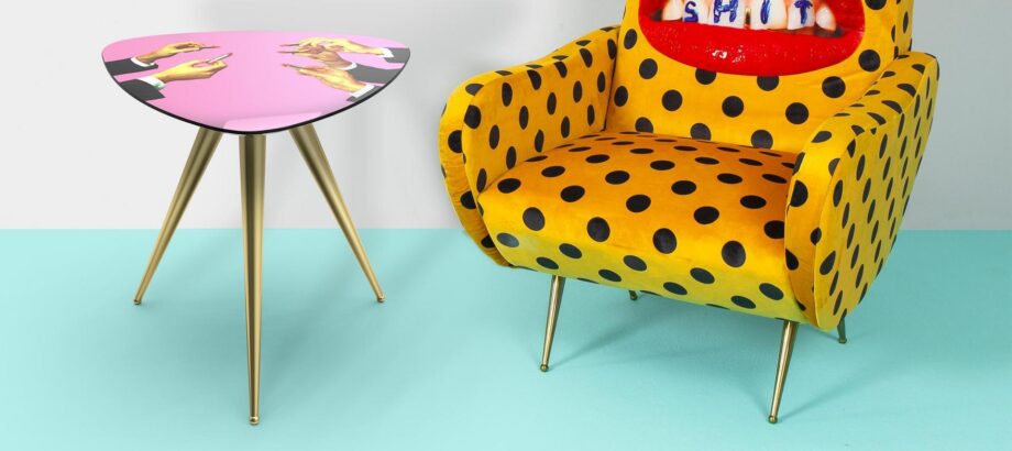 Pink Lipsticks Coffee Table Seletti