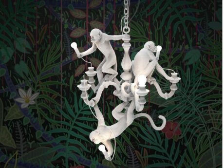 Monkey Chandelier