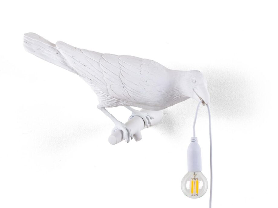 Bird Lamp Looking Left/right Wall Lamp Seletti