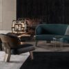 Reeves Lounge Semicurvo Sofa Minotti