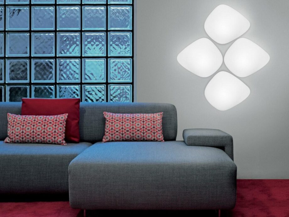 Stone P Pl Wall Lamp Leucos