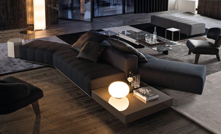 Freeman Lounge Sofa Minotti