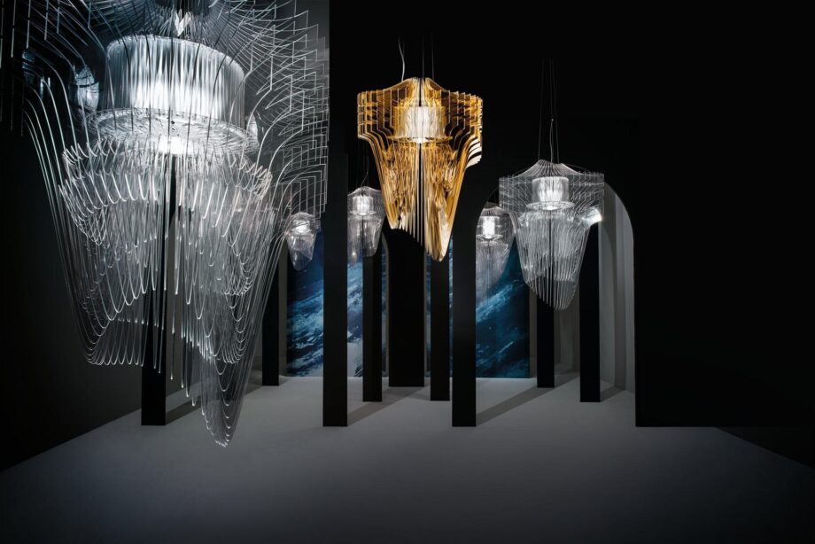 Aria Transparent Pendant Lamp Slamp