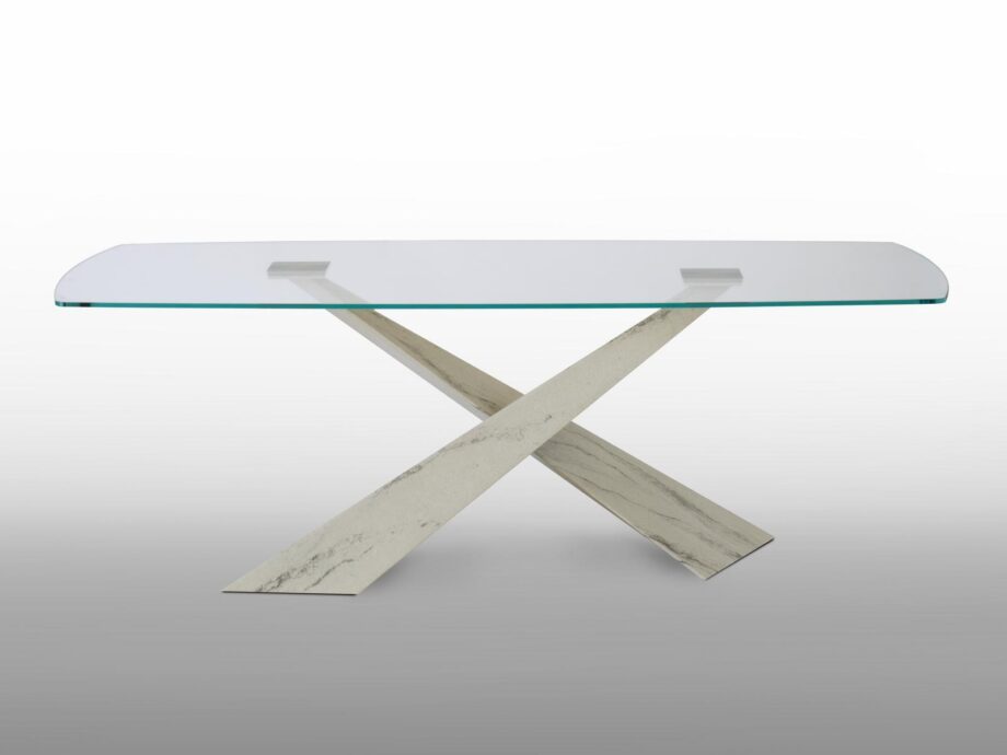 Living Stone And Glass Table Riflessi