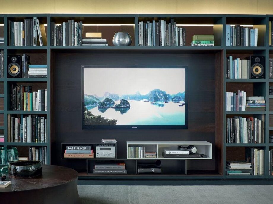 Wall System Bookcase Poliform