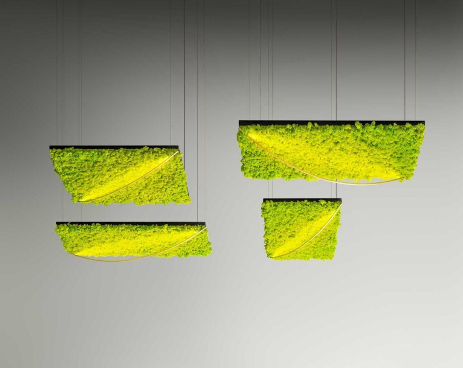 Green Silence Pendant Lamp Olev