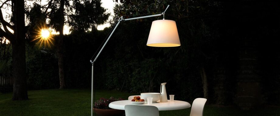 Tolomeo Paralume Outdoor Floor Outdoor Floor Lamp Artemide