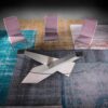 Living Stone & Glass Table Riflessi