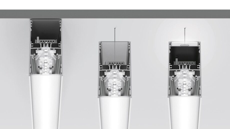 A.39 Suspension/ceiling Sharping Lighting Profile Artemide