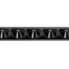 Black Foster Asymmetric Recessed 5 Spotlight Arkoslight