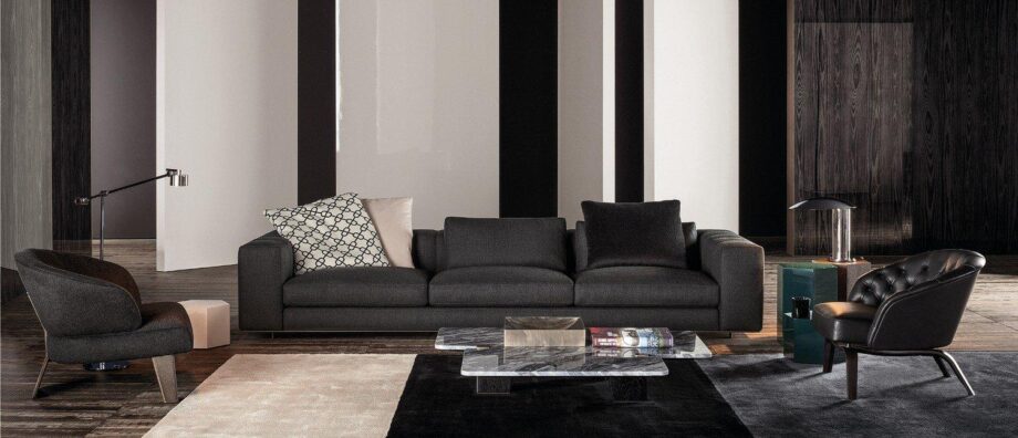 Freeman Seating System Sofa Minotti
