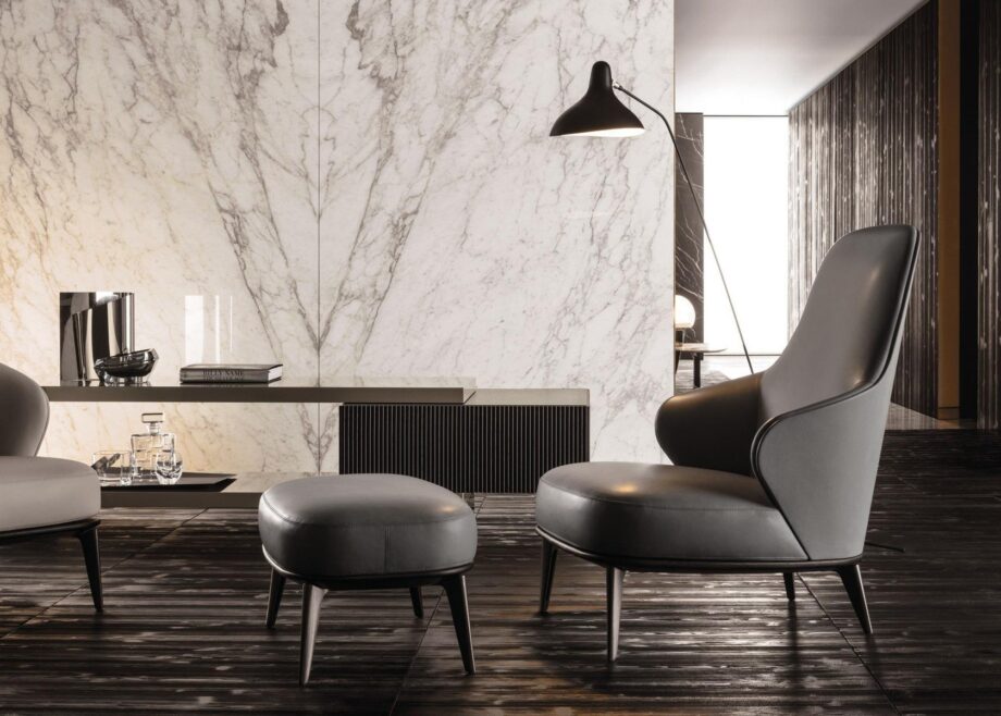 Leslie Armchairs Armchair Minotti