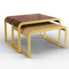 Dea Twin Set Coffee Table Bruno Zampa