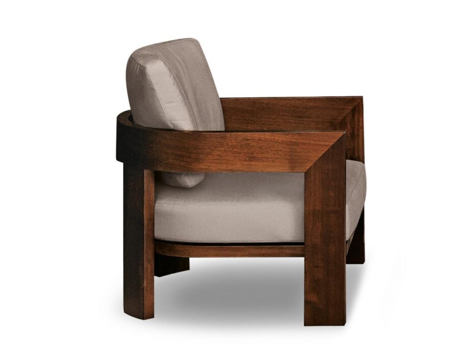 Warhol Iroko Outdoor Outdoor Armchair Minotti
