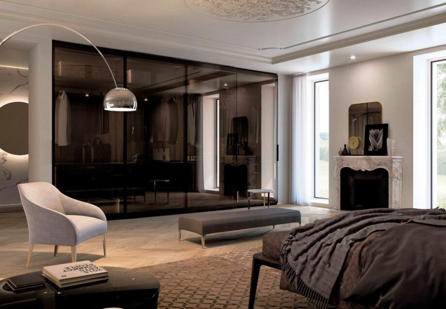 Glass Wardrobe Olivieri
