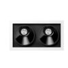 Black Foster Asymmetric Recessed 2 Spotlight Arkoslight